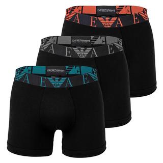 EMPORIO ARMANI Bold Monogram Confezione da 3 Boxer Aderenti  