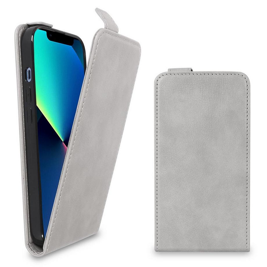 Cadorabo  Cadorabo Hülle kompatibel mit Apple iPhone 13 - Schutzhülle im Flip Design aus glattem Kunstleder 