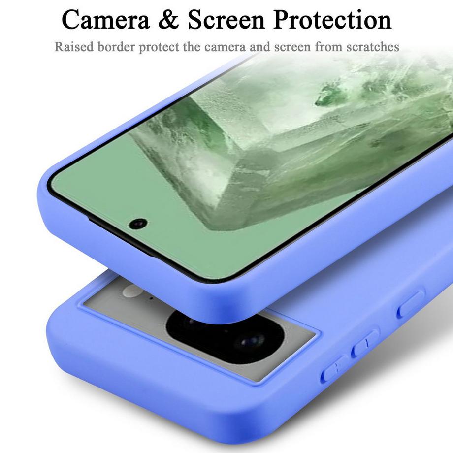 Cadorabo  Google PIXEL 8 Hülle im Liquid Case Design 