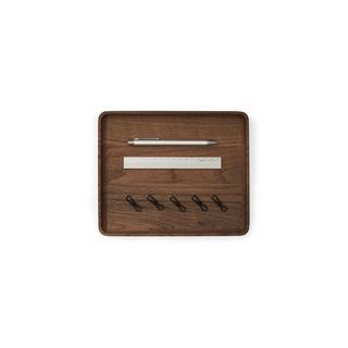 Oakywood Catchall Tray - Plateau en bois - Organisateur de bureau 20x24x2cm, 420g  