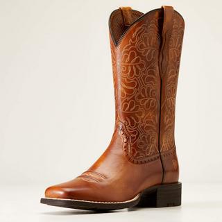 Ariat  westernstiefel aus leder round up remuda 