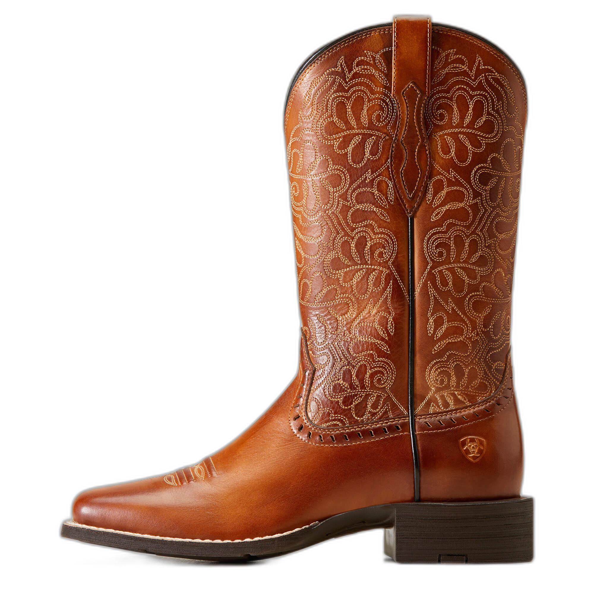 Ariat  westernstiefel aus leder round up remuda 