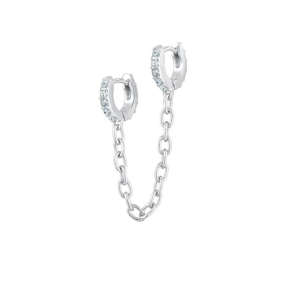 Ohrringe Mini Creolen Kristalle