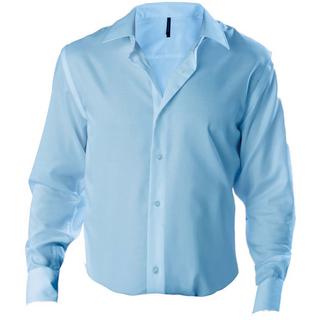 Kariban Camicia Aderente Maniche Lunghe  