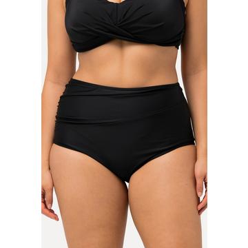 Bas de bikini, drapé, taille haute