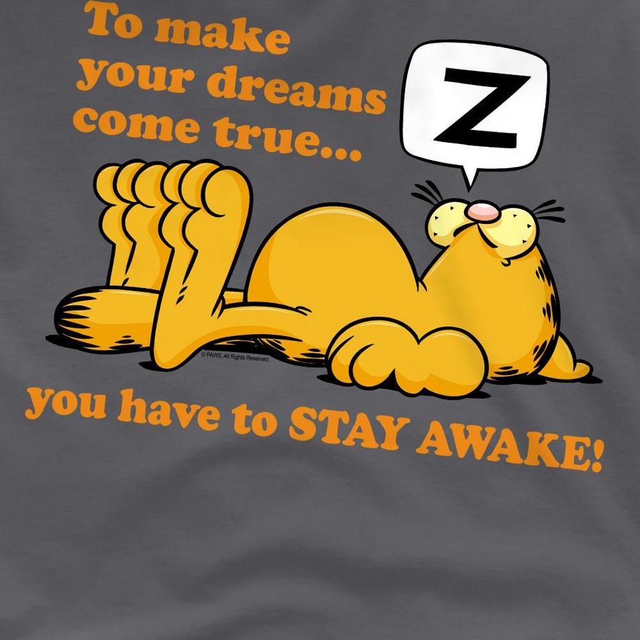 Garfield  Stay Awake Maglietta 
