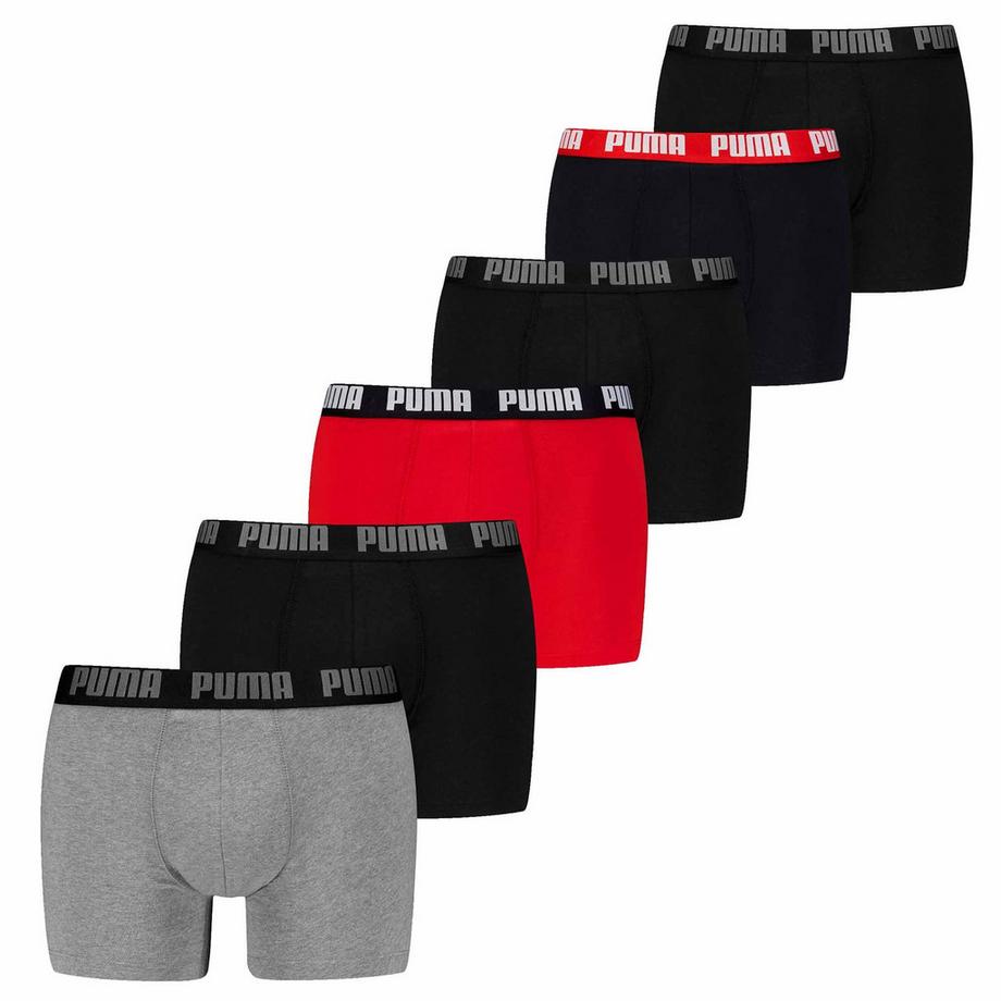 Boxershort  Figurbetont-PUMA BASIC BOXER 6P ECOM