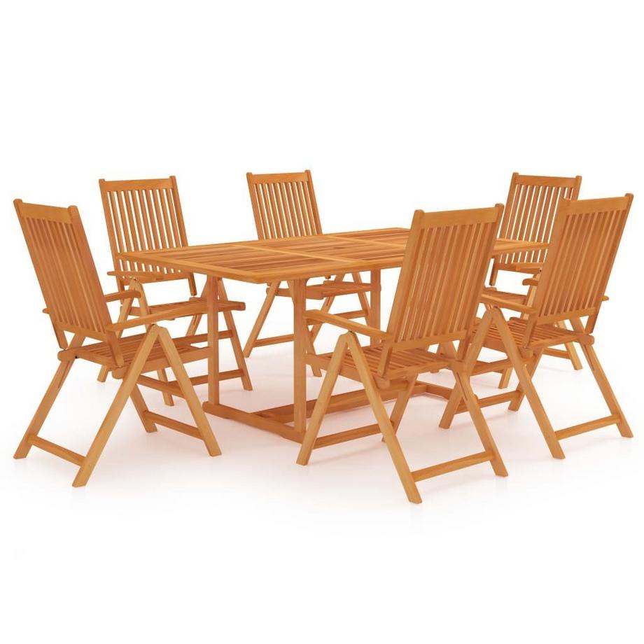 Ensemble de salle à manger de jardin bois