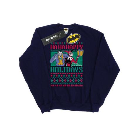 DC COMICS  Ha Ha Happy Holidays Sweatshirt 