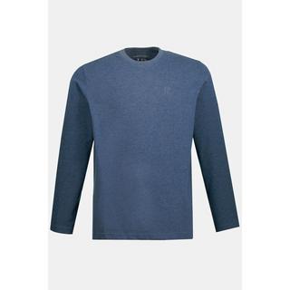 JP1880  Maglia basic a maniche lunghe blue denim 