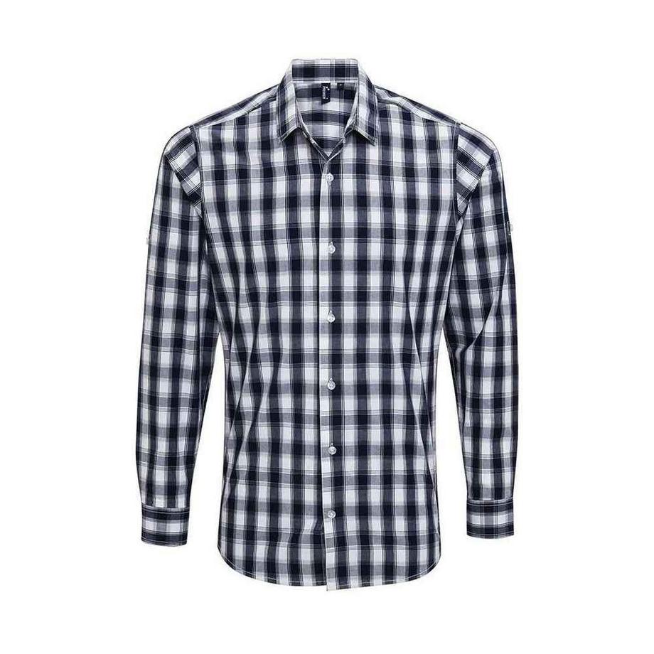 Mulligan Camicia A Quadri Manica Lunga