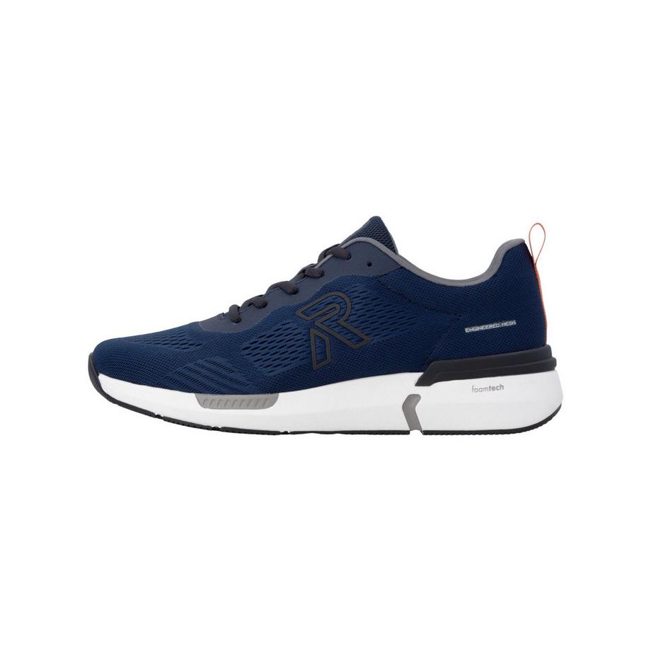 Rieker Sneaker in tessuto con suola platform leggera  