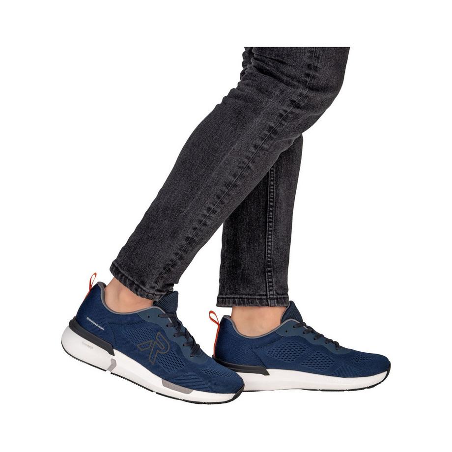 Rieker Sneaker in tessuto con suola platform leggera  