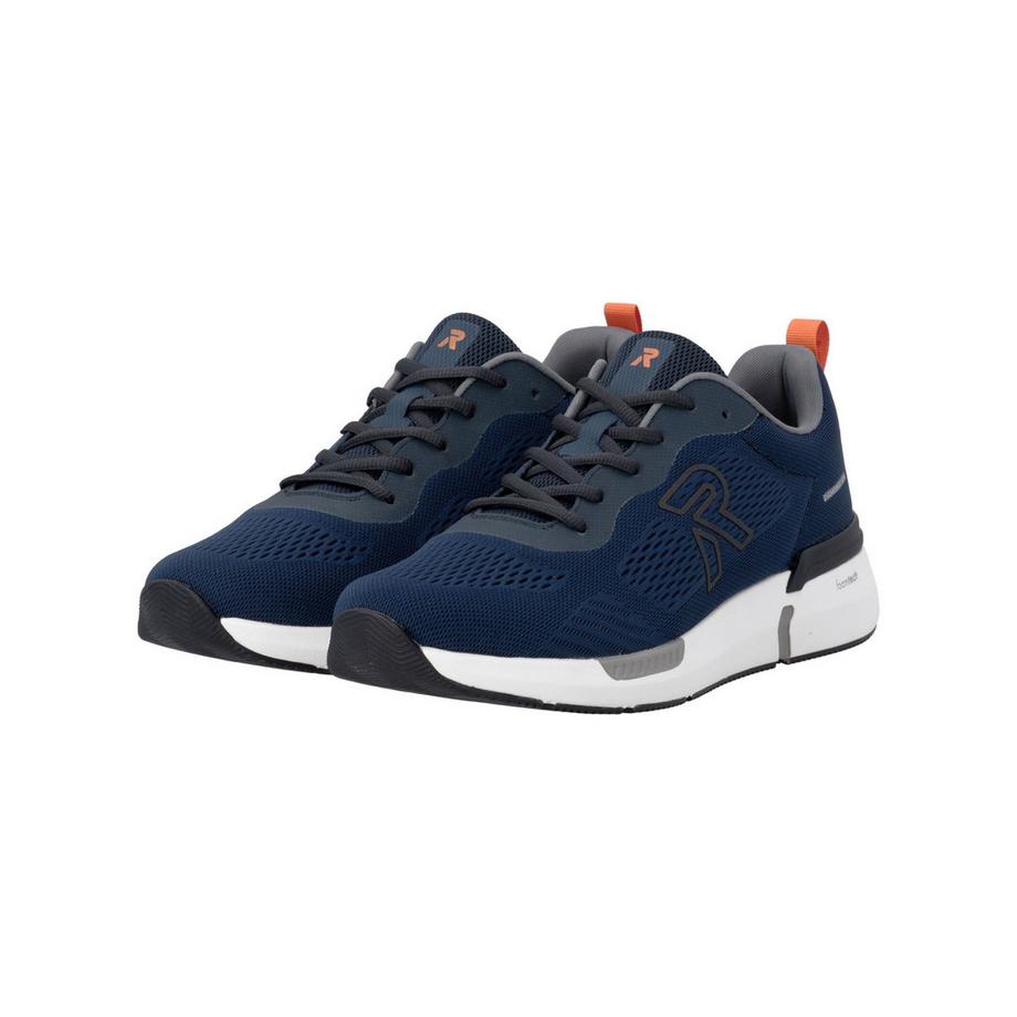 Rieker Sneaker in tessuto con suola platform leggera  