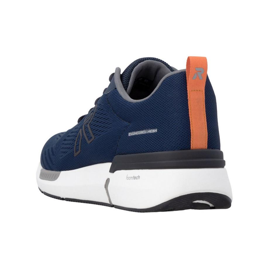 Rieker Sneaker in tessuto con suola platform leggera  