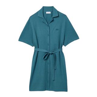 LACOSTE Robe chemisier avec ceinture  