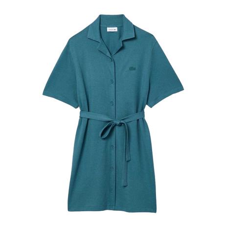 LACOSTE Robe chemisier avec ceinture  