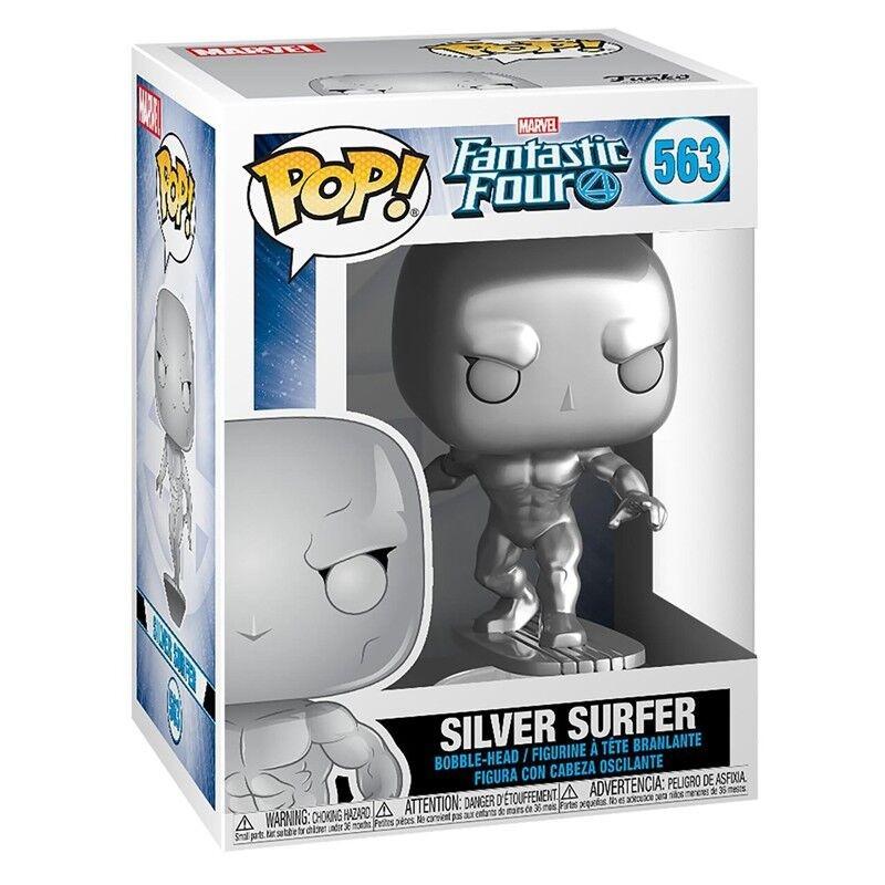 Funko  Figura POP Marvel Fantastic Four Silver Surfer 