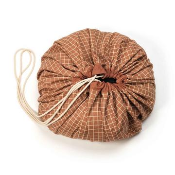 Play&Go print organic grid green