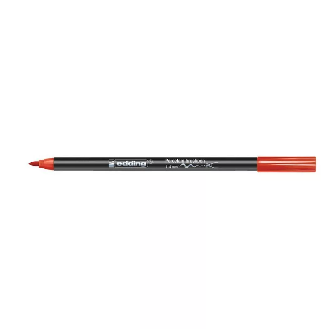 edding 4200 Porzellanpinselstift rot