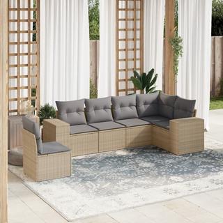 VidaXL Garten sofagarnitur poly-rattan  