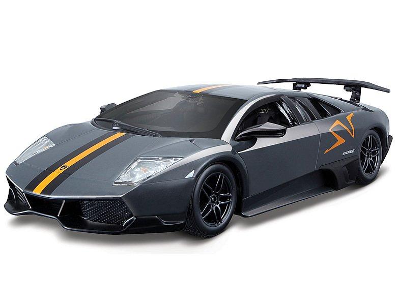 bburago  1:24 Lamborghini Murcielago LP 670-4 SV Grau 