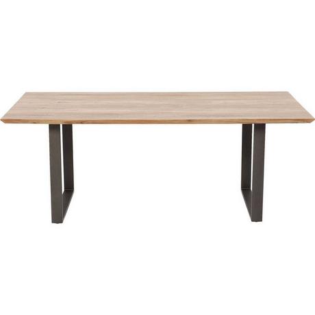 KARE Design Table Symphony acier brut 160x80cm  