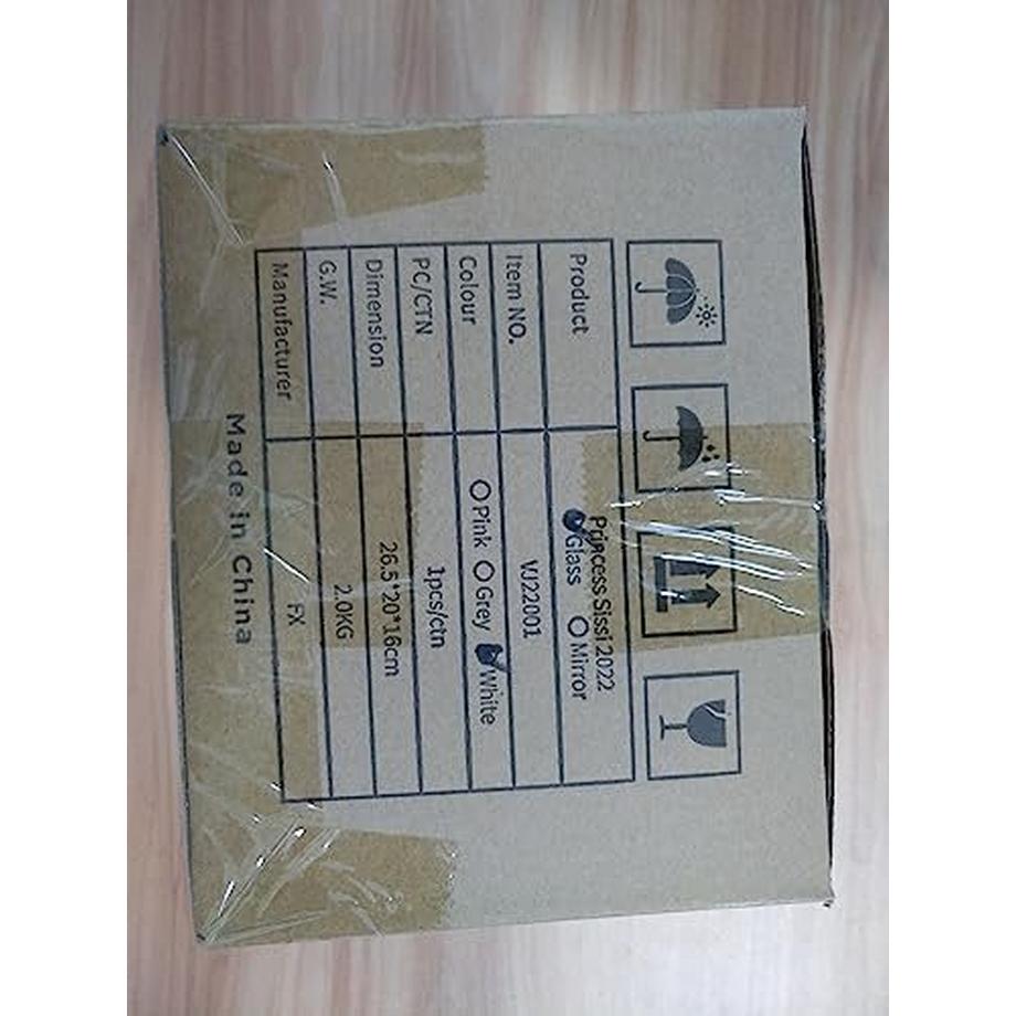 Only-bags.store  Modernes Universal-Schmuckkästchen, Schmuckaufbewahrung mit 3 Etagen und 2 Schubladen 