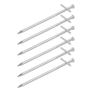 Pricenet  Piquet de roche 17cm en métal avec croix Weldon 6 pièces en poly-sac 