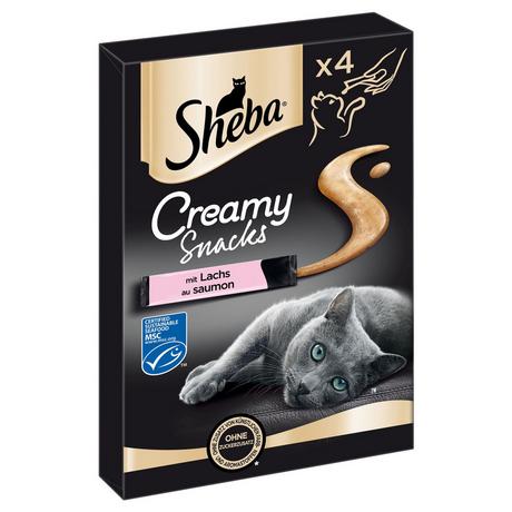 SHEBA  Creamy Snacks mit Lachs - Multipack 