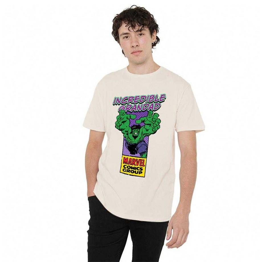 Marvel Comics  Incredible Grandad Maglietta Hulk Scatola D'angolo 