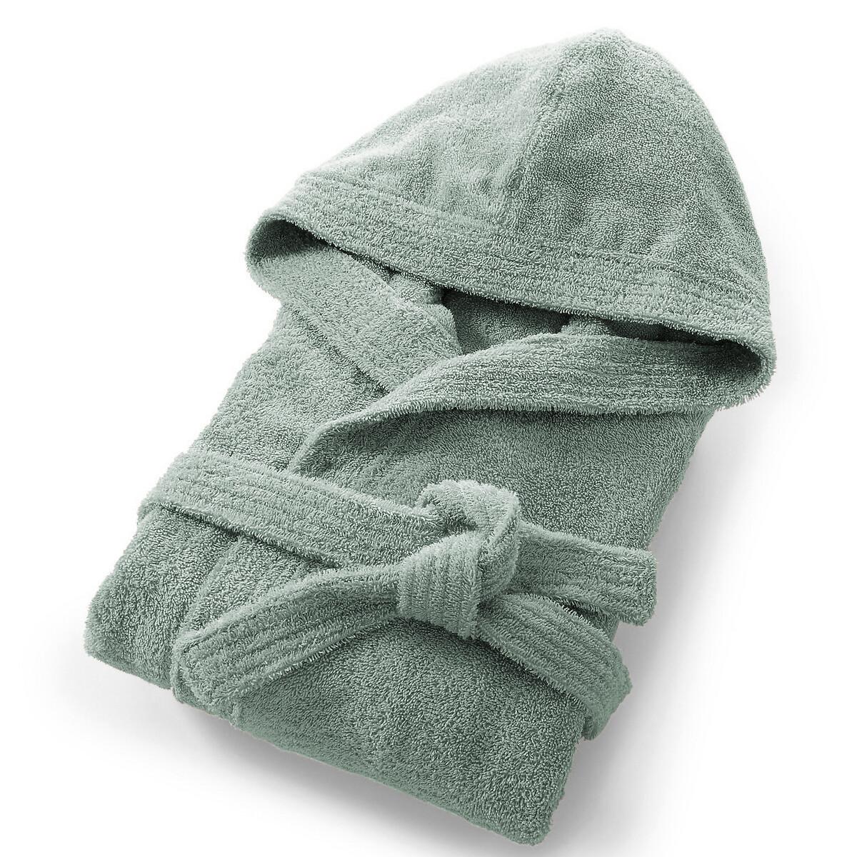 La Redoute Intérieurs  Peignoir capuche éponge bouclette 450 g/m2 