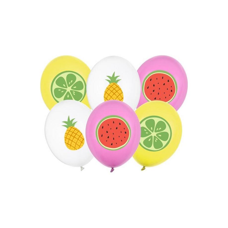 Ballon Fruits 6 pièces