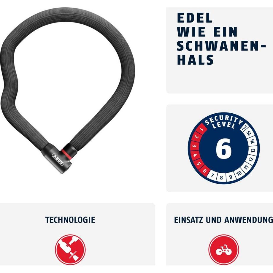 Abus  cadenas à chaîne Goose Lock sans support 
