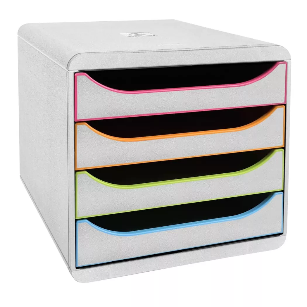 Exacompta Black Office Big Box White/Harlequin/White