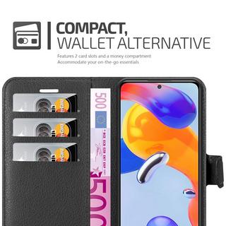 Cadorabo  Housse compatible avec Xiaomi RedMi NOTE 11 PRO 4G / 5G - Coque de protection avec fermeture magnétique, fonction de support et compartiment pour carte 