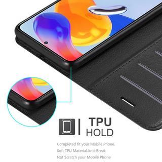 Cadorabo  Housse compatible avec Xiaomi RedMi NOTE 11 PRO 4G / 5G - Coque de protection avec fermeture magnétique, fonction de support et compartiment pour carte 