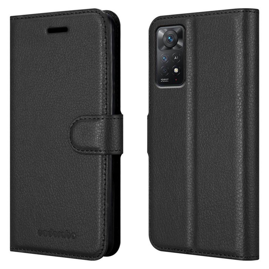Cadorabo  Housse compatible avec Xiaomi RedMi NOTE 11 PRO 4G / 5G - Coque de protection avec fermeture magnétique, fonction de support et compartiment pour carte 