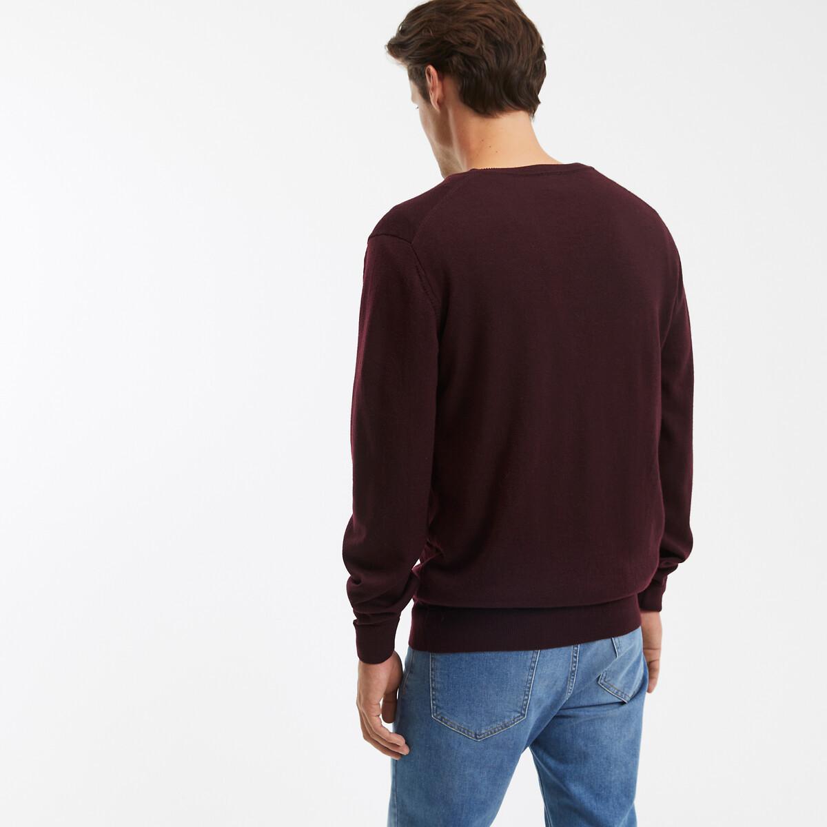 La Redoute Collections  Pullover mit V-Ausschnitt 