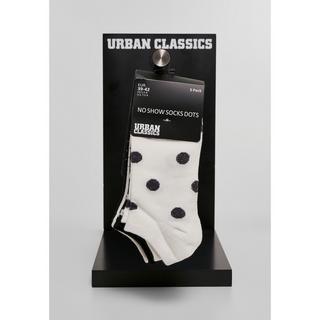 URBAN CLASSICS  calzini no show dots (5pcs) 