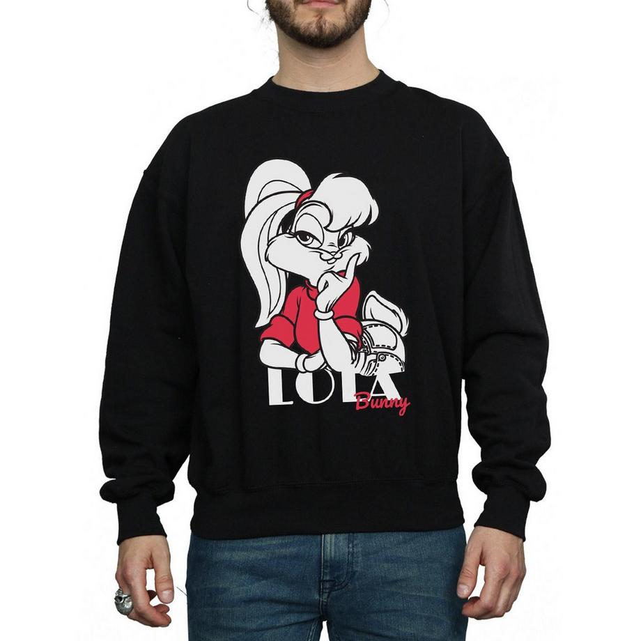 LOONEY TUNES Lola Bunny Sweatshirt Col Rond  