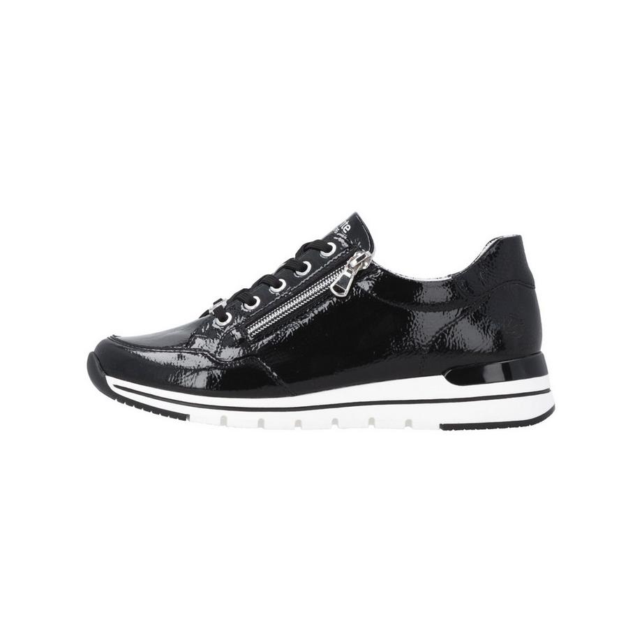 Remonte Damen Sneaker mit Seitlichem Reissverschluss und Schnürung  