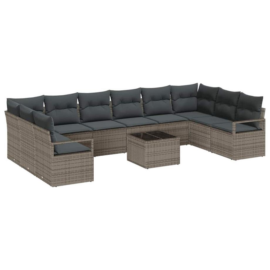 Ensemble de meubles de jardin poly rattan