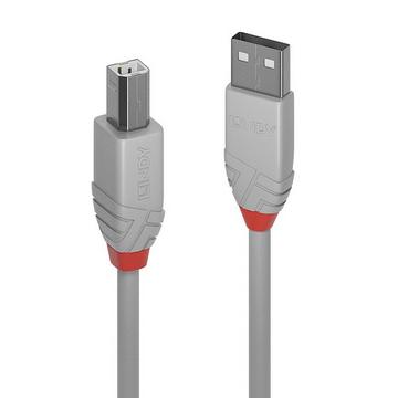 36681 USB Kabel 0,5 m USB 2.0 USB A USB B Grau
