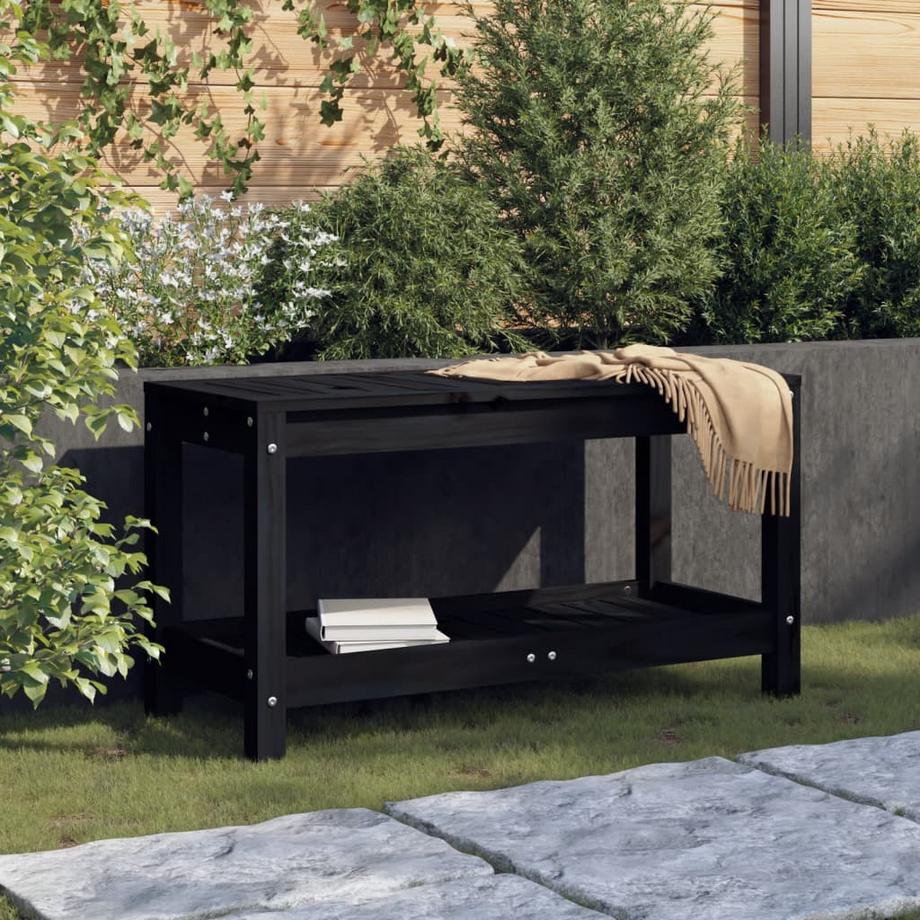 VidaXL Banc de jardin bois de pin  
