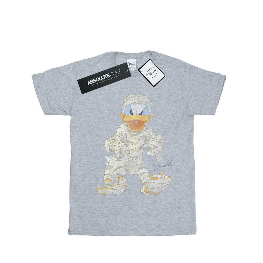 Disney Donald Duck Mummia T-Shirt Stampata  
