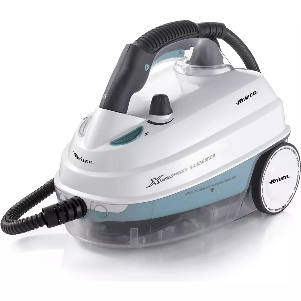 Ariete 4146/02 Nettoyeur vapeur traineau 1,6 L 1500 W Blanc, Bleu clair