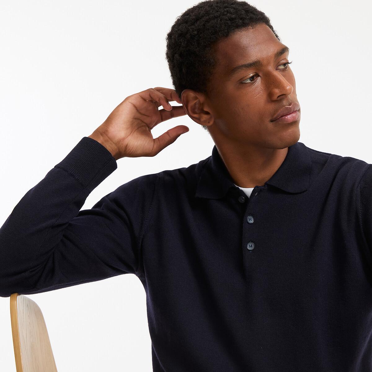 La Redoute Collections Merinowolle Polokragen Pullover  