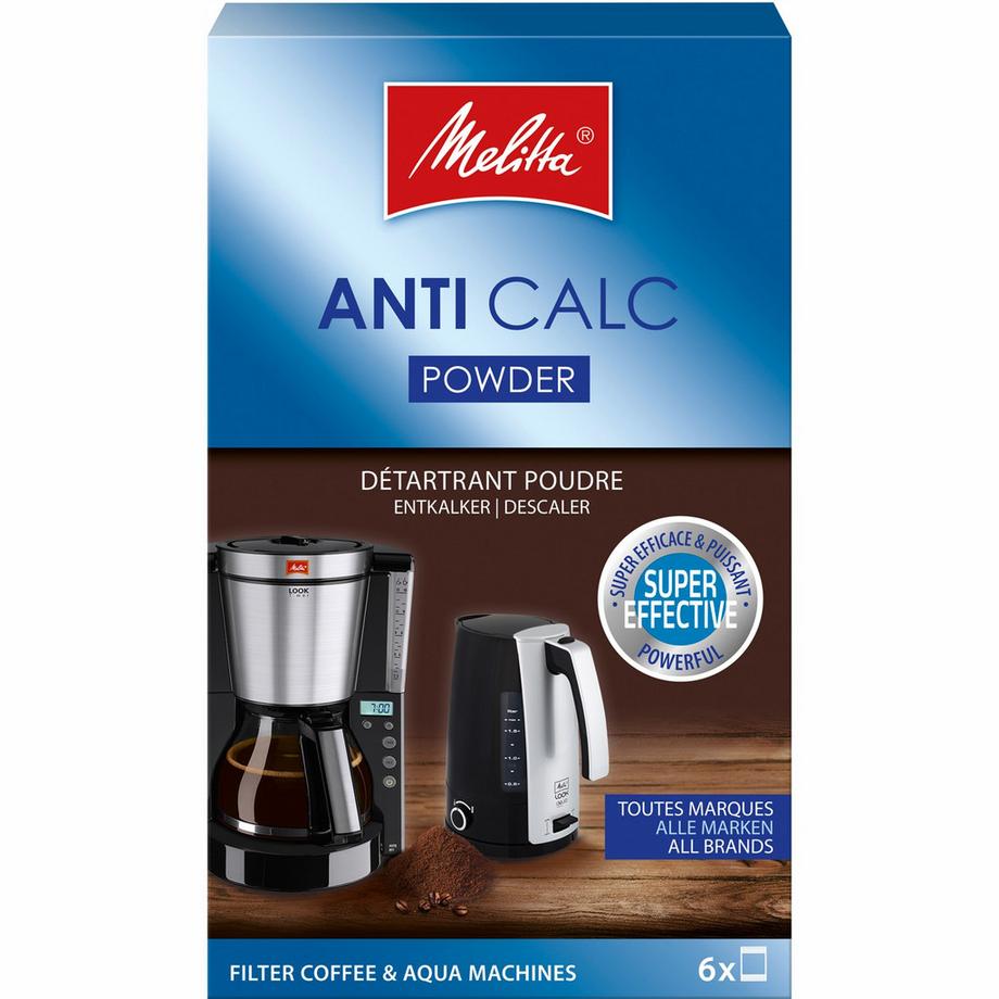 Melitta Polvere decalcificante 6x20G (confezione da 10)  