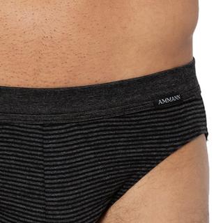 Ammann Confezione da 3 Slip Mini a Costine Fini  